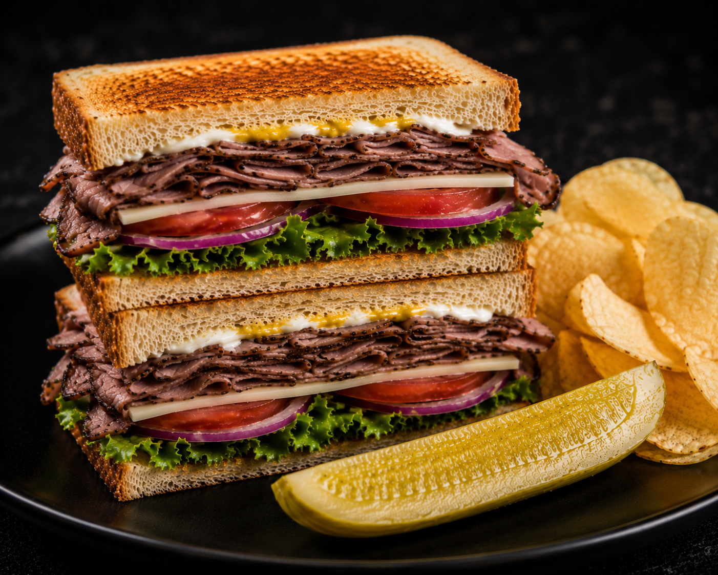 Roast Beef Stack