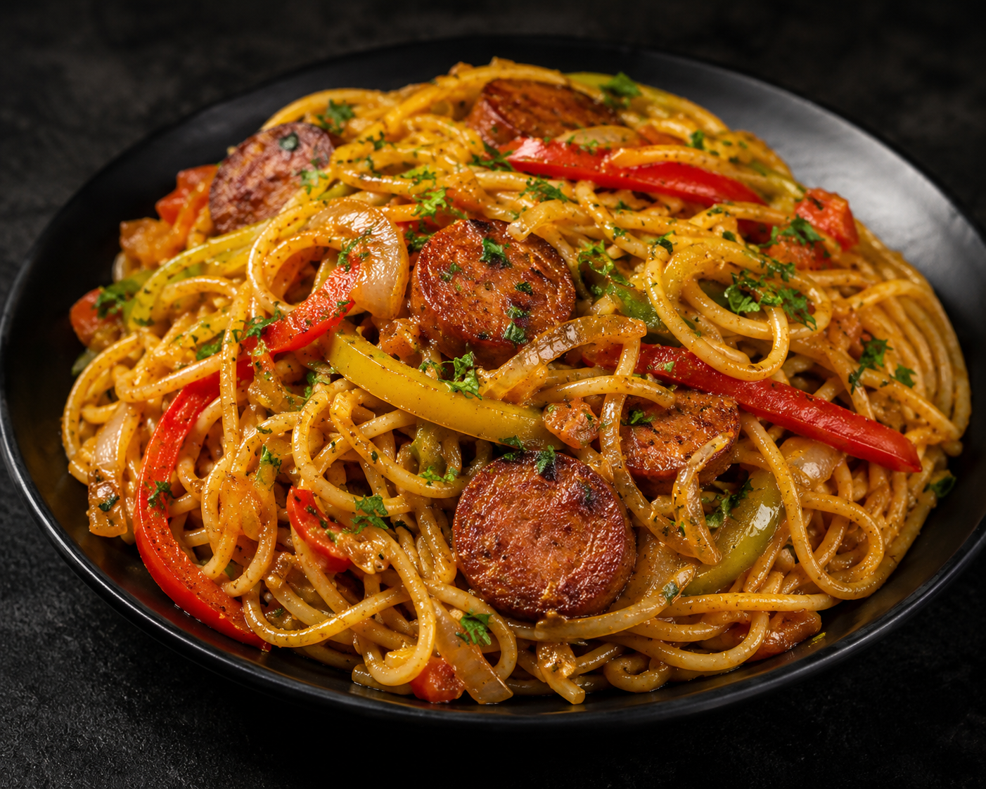 Haitian-American Spaghetti